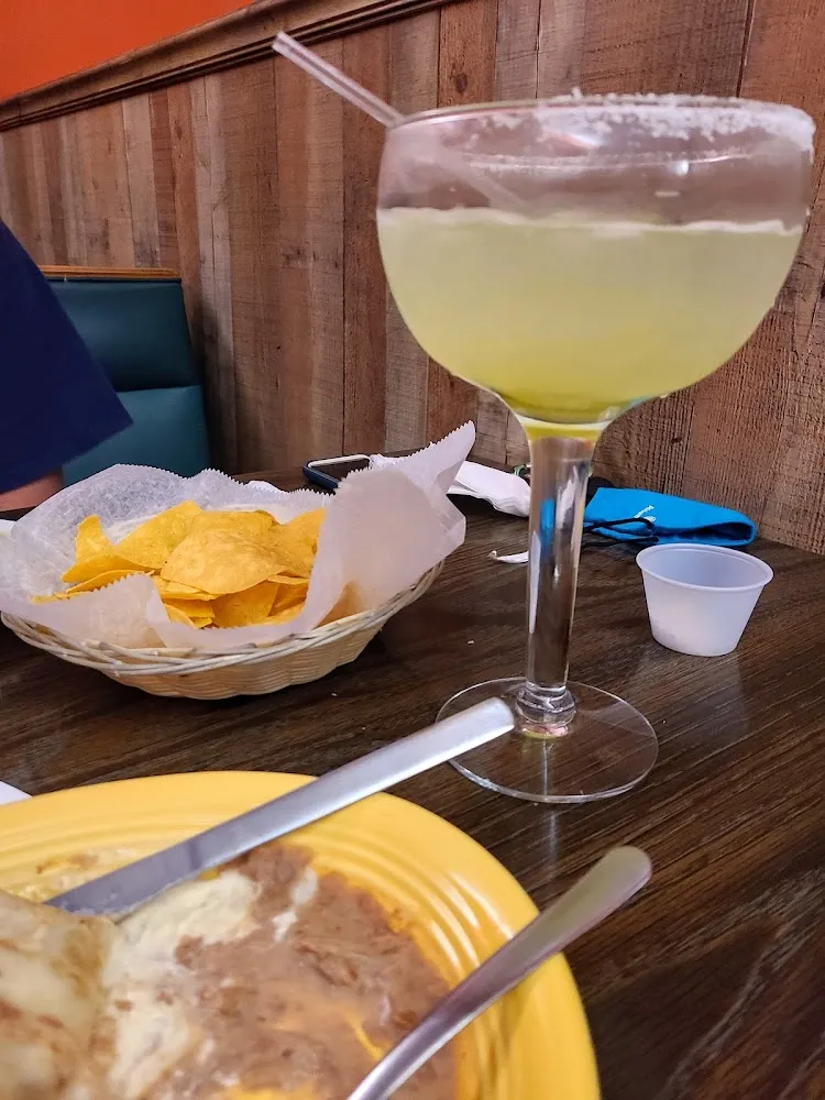 Chips and Salsa and Large Margarita