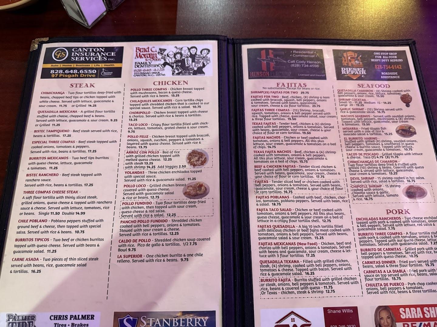 Three Compas Mexican Restaurant