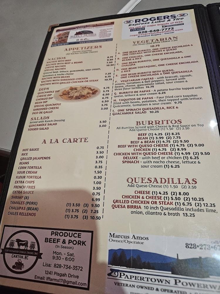 Three Compas Mexican Restaurant Burritos 3 Compas