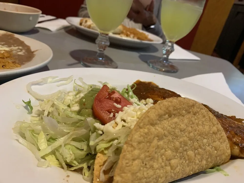 Taco and Enchilada